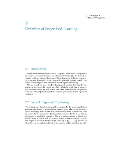 Cover of The Elements of Statistical Learning