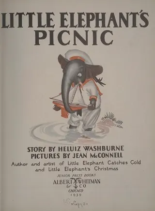Cover of Little elephant's picnic