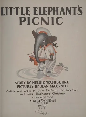 Cover of Little elephant's picnic