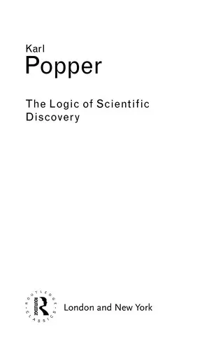 Cover of The Logic of Scientific Discovery