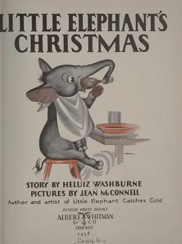 Cover of Little Elephant's Christmas, story