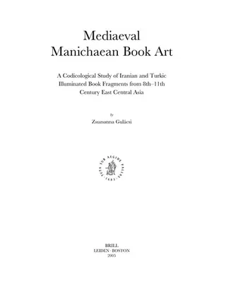 Cover of Mediaeval Manichaean book art
