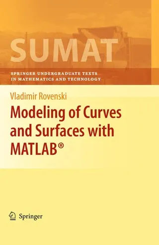 Cover of Modeling of curves and surfaces with MATLAB