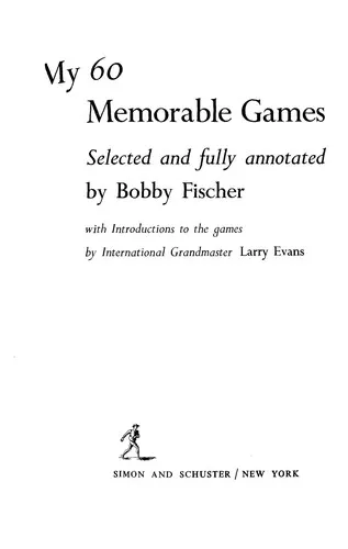 Cover of My 60 memorable games