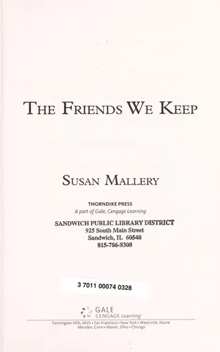Cover of The friends we keep