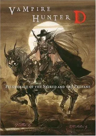 Cover of Vampire Hunter D: Pilgrimage of the Sacred and the Profane