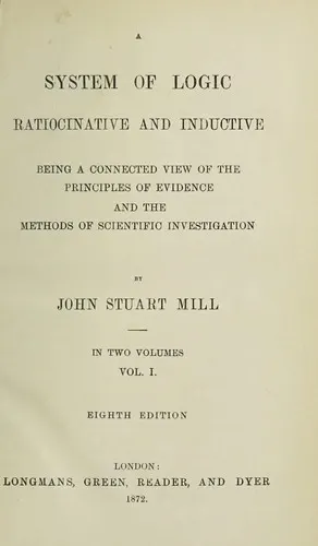Cover of A System of Logic, Ratiocinative and Inductive