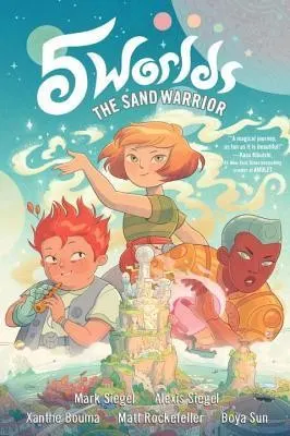 Cover of 5 Worlds Book 1: The Sand Warrior
