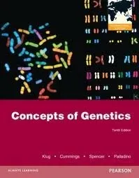 Cover of Concepts of Genetics