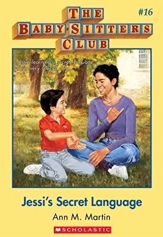 Cover of Jessi's secret language. (Baby-Sitters Club no.016)