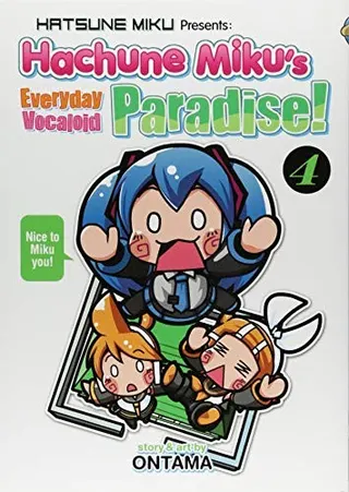 Cover of Hatsune Miku Presents: Hachune Miku's Everyday Vocaloid Paradise Vol. 4