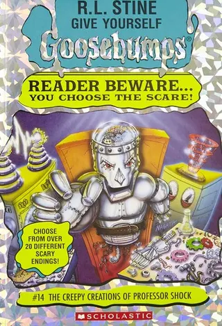 Cover of Give Yourself Goosebumps - The Creepy Creations of Professor Shock
