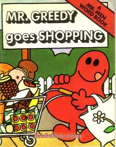 Cover of Mr. Greedy goes shopping