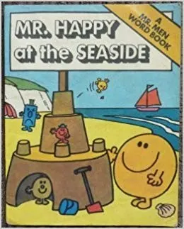 Cover of Mr Happy at the seaside