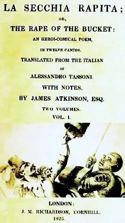 Cover of La secchia rapita