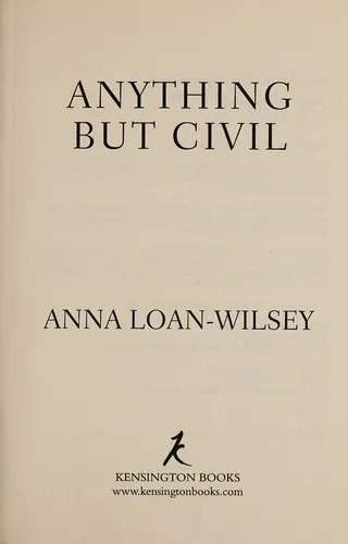 Cover of Anything But Civil