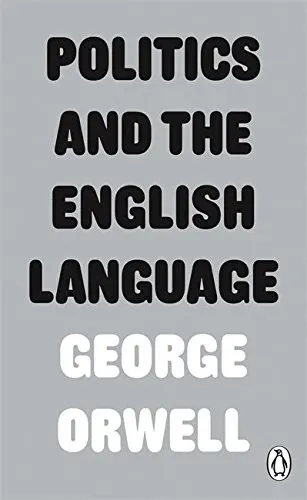 Cover of Politics and the English language