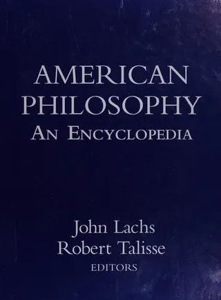Cover of American philosophy