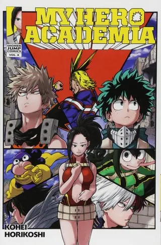 Cover of My hero Academia, Vol. 8