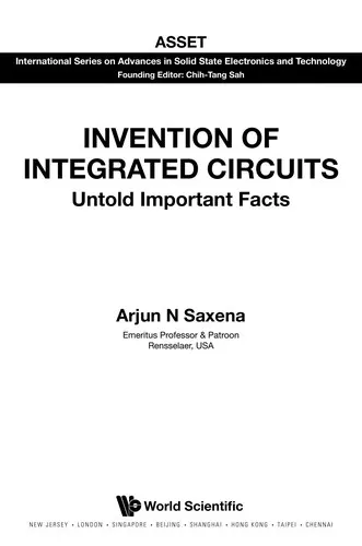 Cover of Invention of integrated circuits