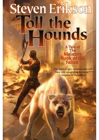 Cover of Toll the hounds