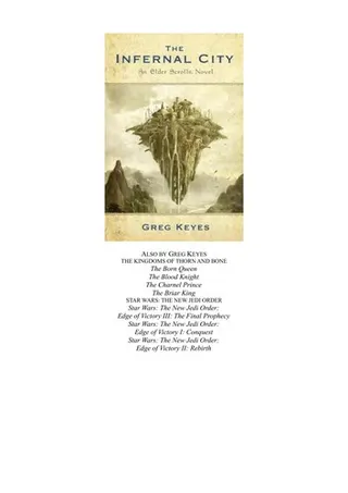 Cover of The Infernal City