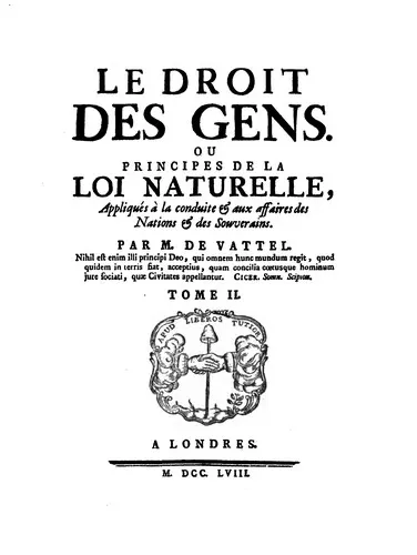 Cover of The Law of Nations