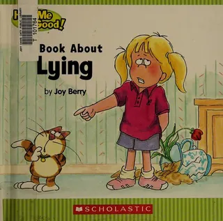 Cover of A children's book about lying