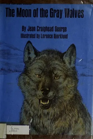 Cover of The moon of the gray wolves