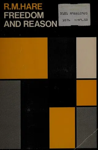 Cover of Freedom and reason
