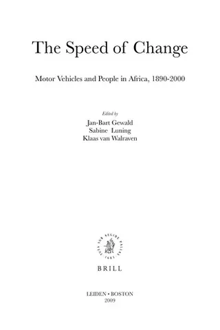 Cover of The speed of change