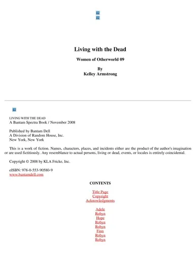 Cover of Living with the Dead
