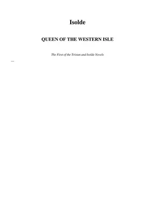 Cover of Isolde, Queen of the Western Isle