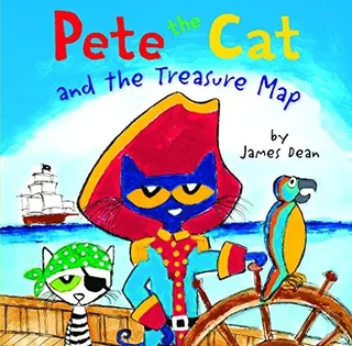 Cover of Pete the Cat and the treasure map
