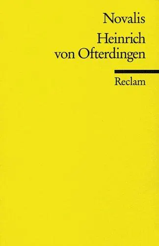 Cover of Heinrich von Ofterdingen