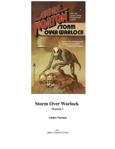 Cover of Storm Over Warlock