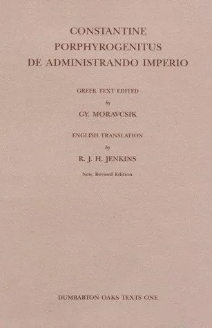 Cover of De Administrando Imperio