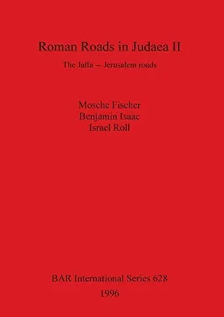 Cover of Roman roads in Judaea II