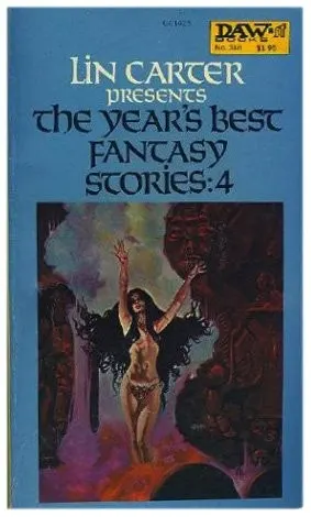 Cover of The Year's Best Fantasy Stories: 4
