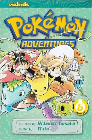 Cover of Pokémon Adventures, Vol. 6: The Yellow Caballero - The Cave Campaign