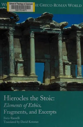 Cover of Hierocles the Stoic
