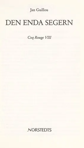 Cover of Den enda segern (The Only Victory)