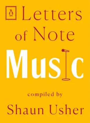 Cover of Letters of Note: Music
