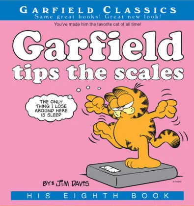 Cover of Garfield Tips the Scales