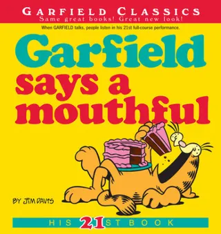 Cover of Garfield Says a Mouthful