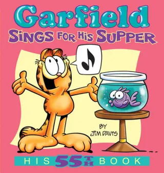 Cover of Garfield Sings for His Supper
