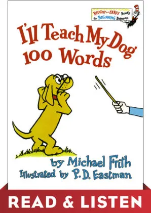 Cover of I'll Teach My Dog 100 Words: Read & Listen Edition