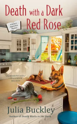 Cover of Death with a Dark Red Rose