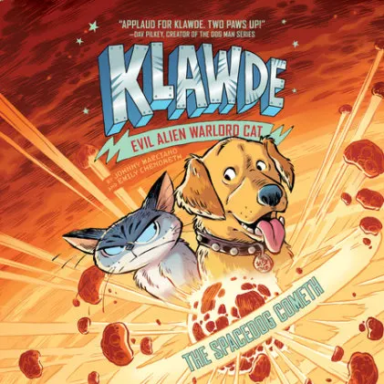 Cover of Klawde: Evil Alien Warlord Cat: The Spacedog Cometh