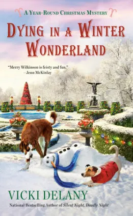 Cover of Dying in a Winter Wonderland